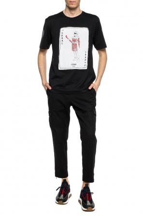 Printed t-shirt, zdjęcie 2 Printed t-shirt od Fendi